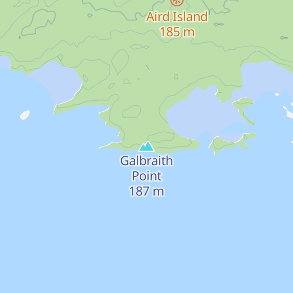 Map of Galbraith Point