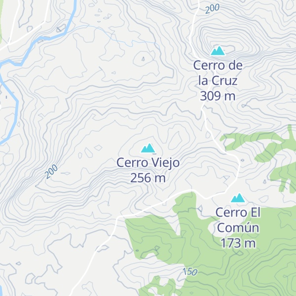 Map of Cerro Viejo