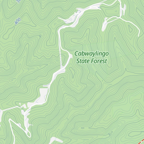 Map of Ferguson Ridge