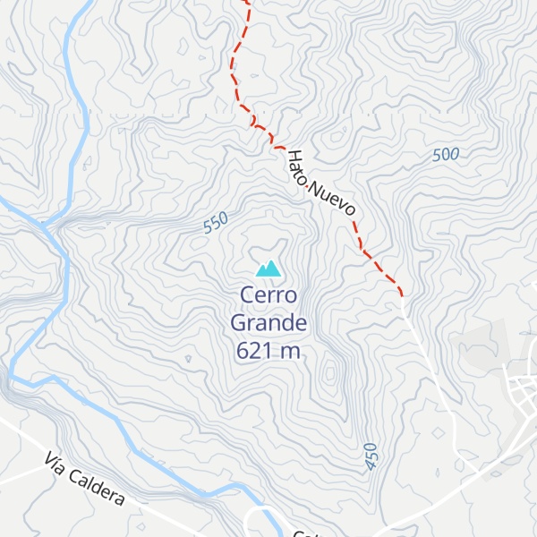 Map of Cerro Grande
