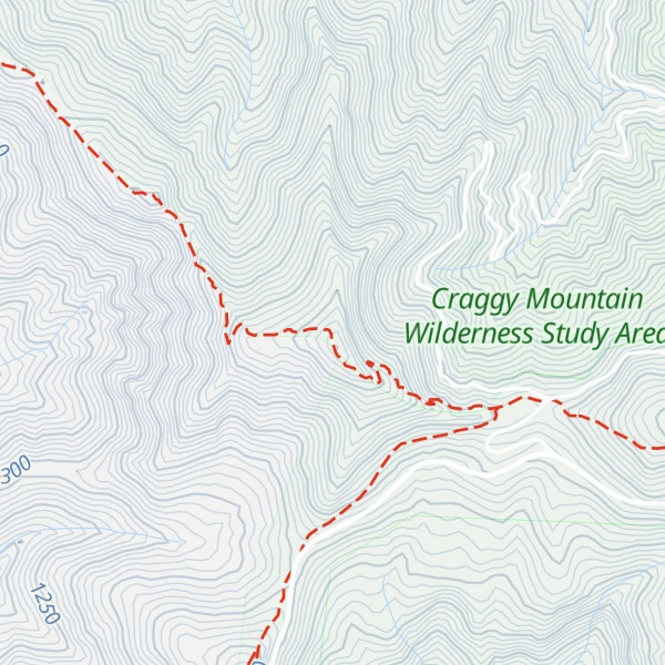 Map of Snowball Mountain