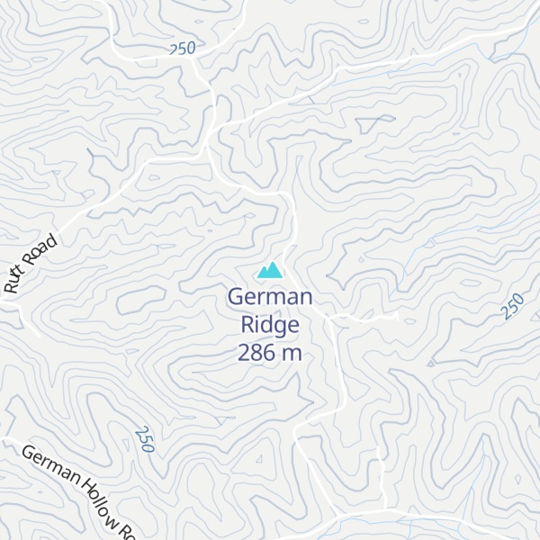 Map of German Ridge