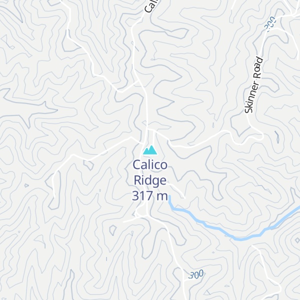 Map of Calico Ridge