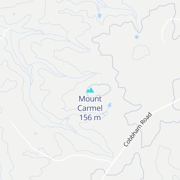 Map of Mount Carmel