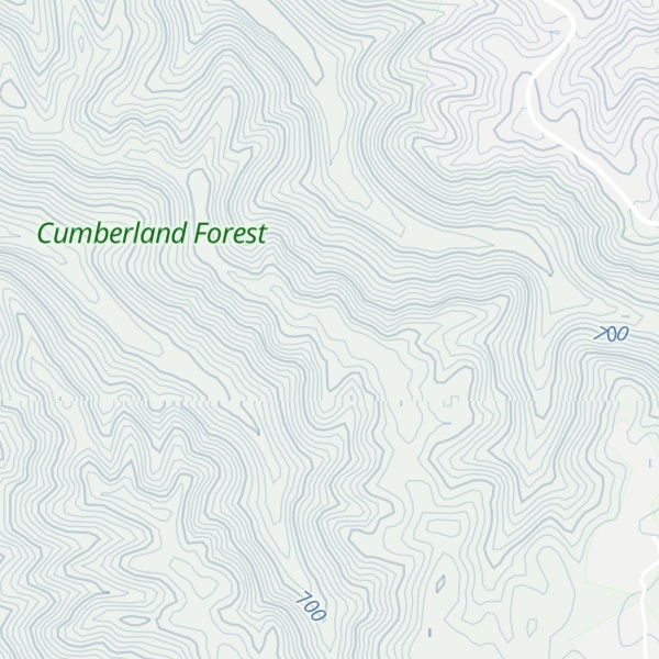 Map of Spring Ridge