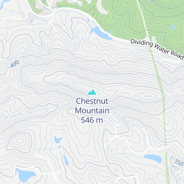 Map of Chestnut Mountain