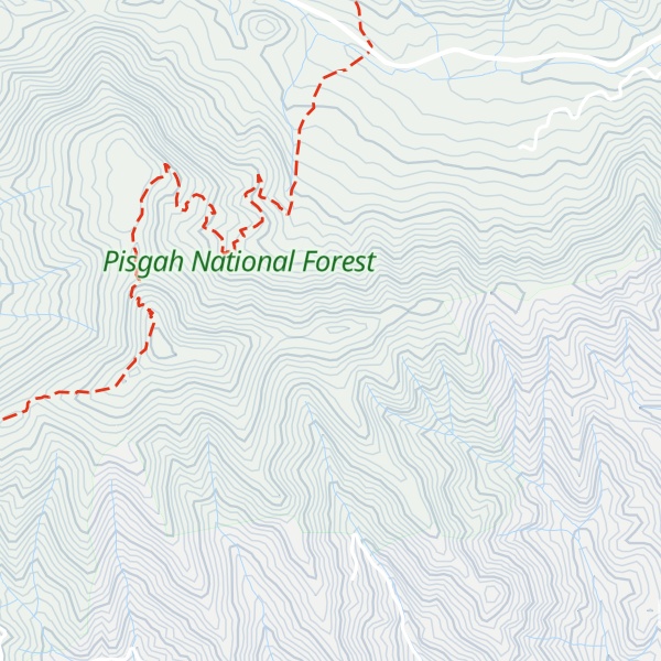 Map of Shields Ridge