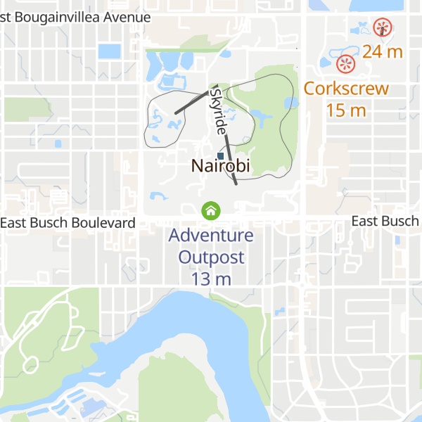 Map of Adventure Outpost