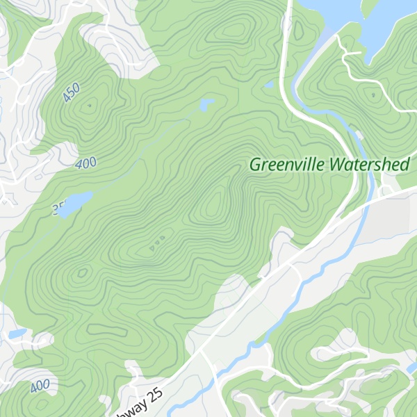 Map of Cedar Mountain