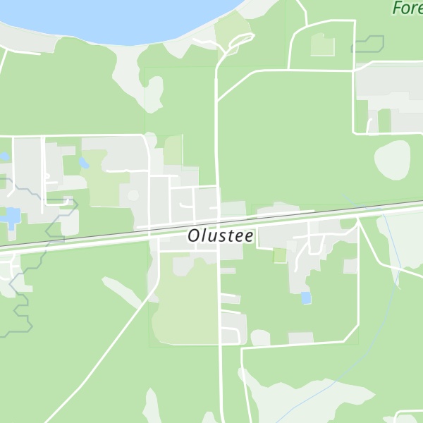 Map of Olustee Depot Visitor Center