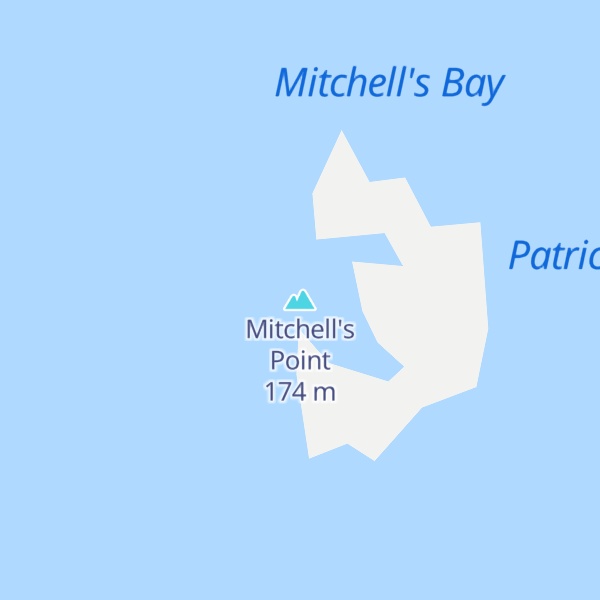 Map of Mitchell's Point
