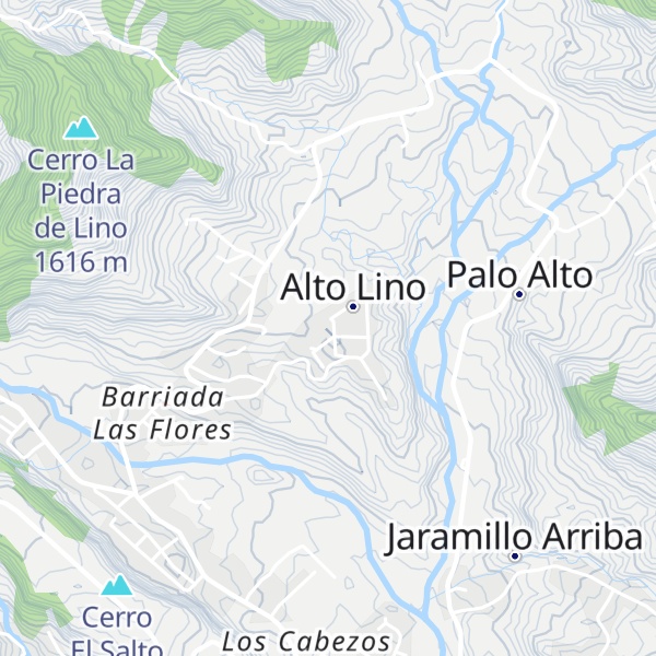 Map of Cabañas Sabrin