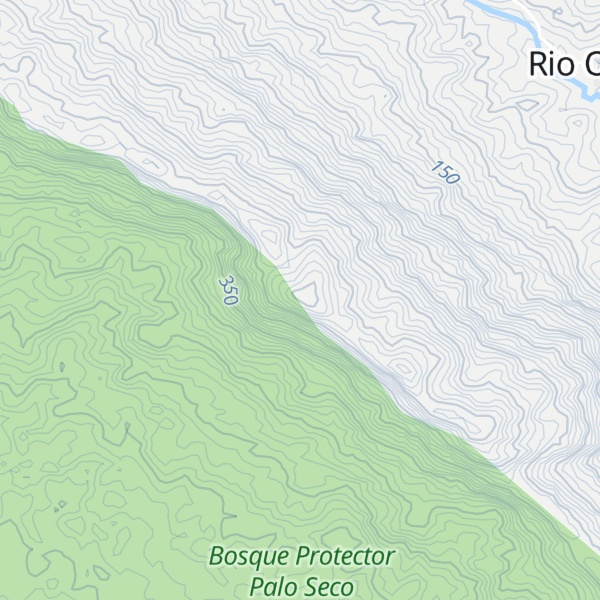 Map of Cerro Risco