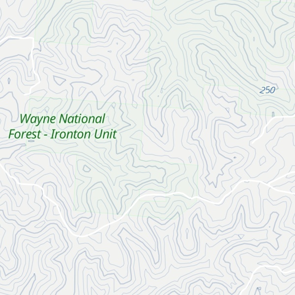 Map of Jenkins Ridge