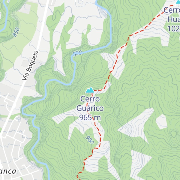 Map of Cerro Guárico
