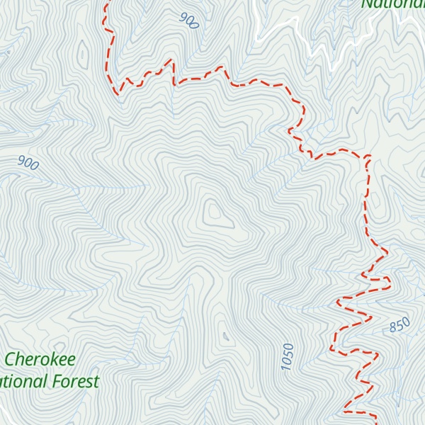 Map of No Business Knob