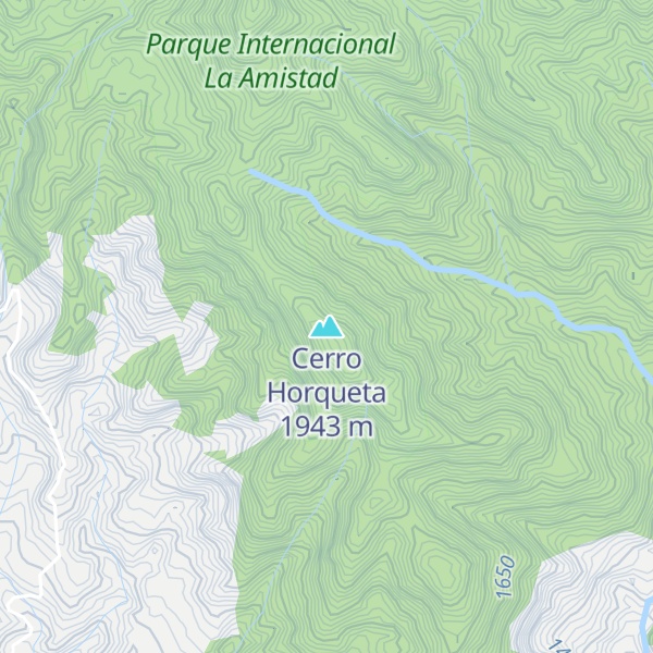 Map of Cerro Horqueta
