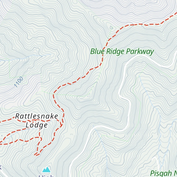 Map of Rocky Knob