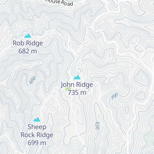 Map of John Ridge