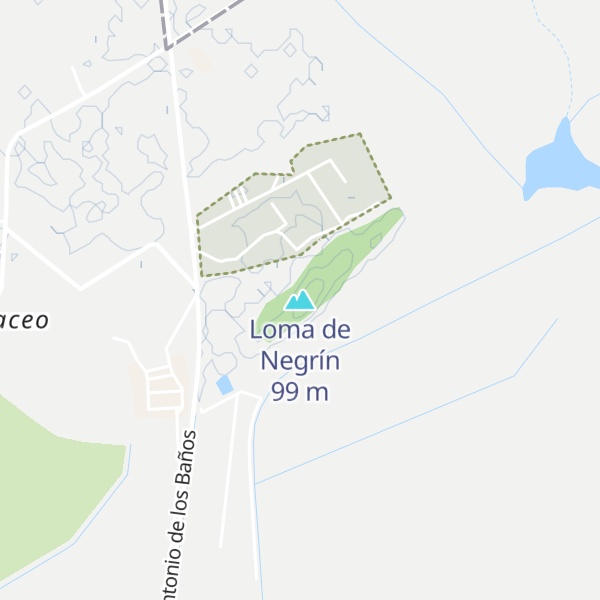 Map of Loma de Negrín