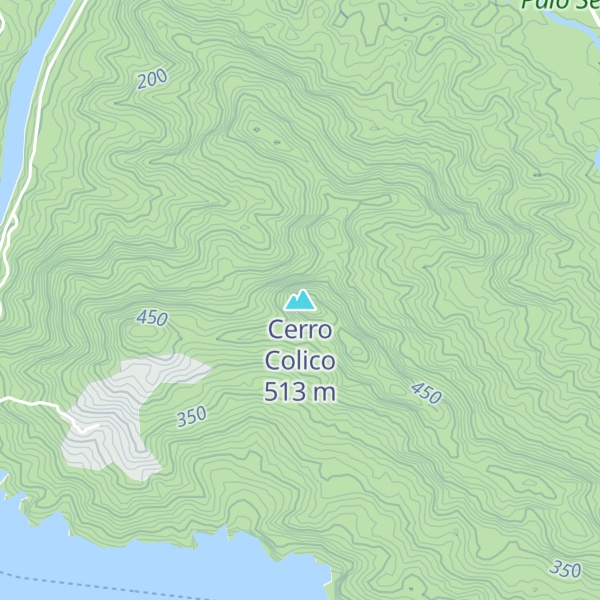 Map of Cerro Colico
