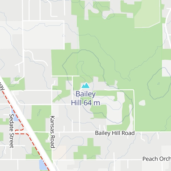 Map of Bailey Hill