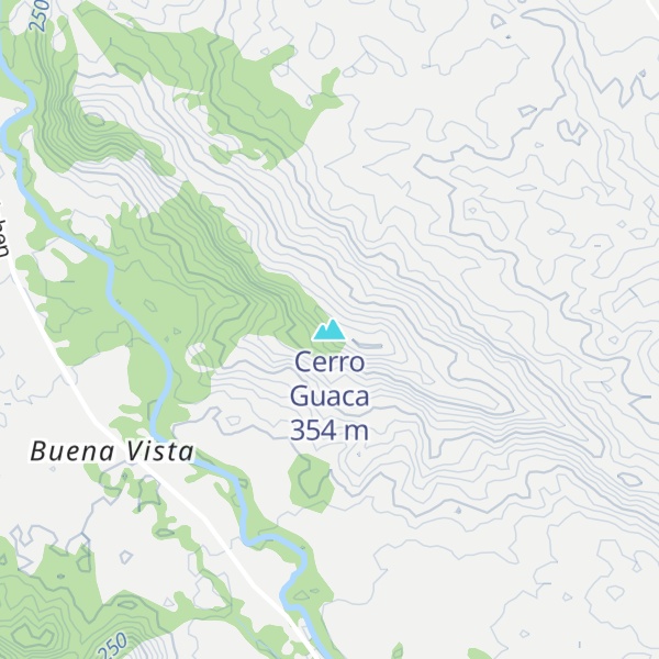 Map of Cerro Guaca