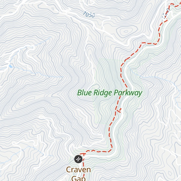 Map of Rice Knob