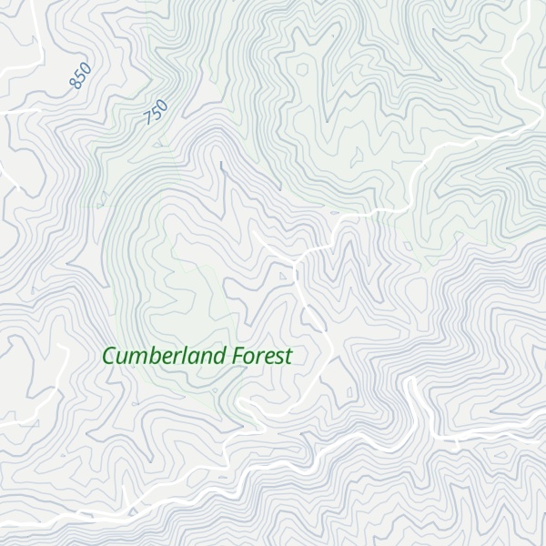 Map of Guest Mountain