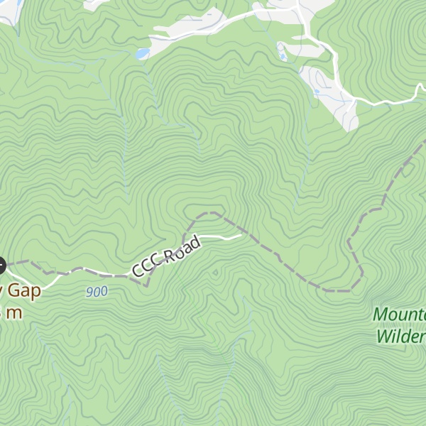Map of Hogback Mountain