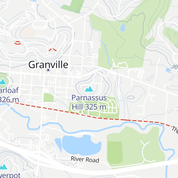 Map of Parnassus Hill