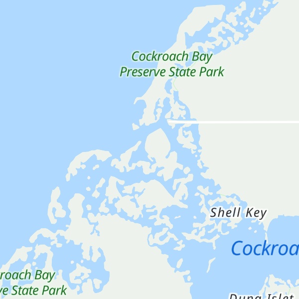 Map of Big Cockroach Mound