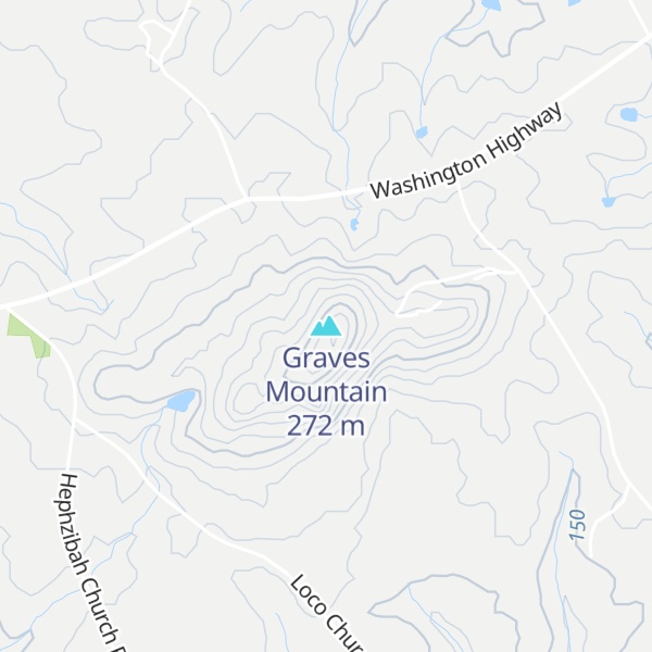 Map of Graves Mountain