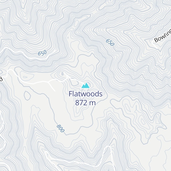 Map of Flatwoods