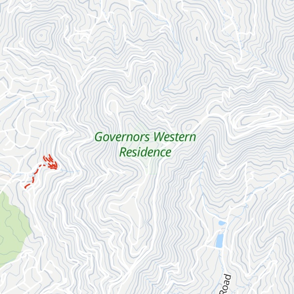 Map of Patton Mountain