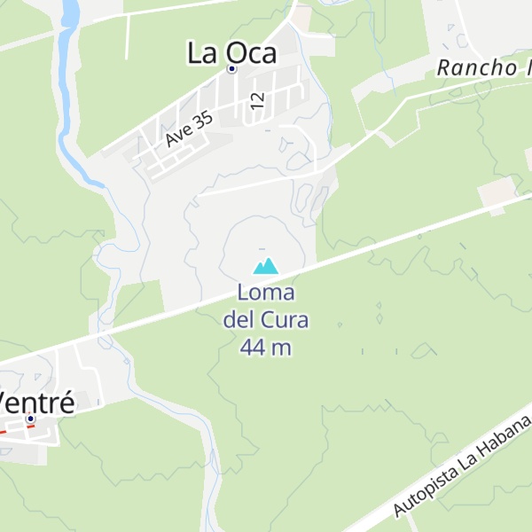 Map of Loma del Cura
