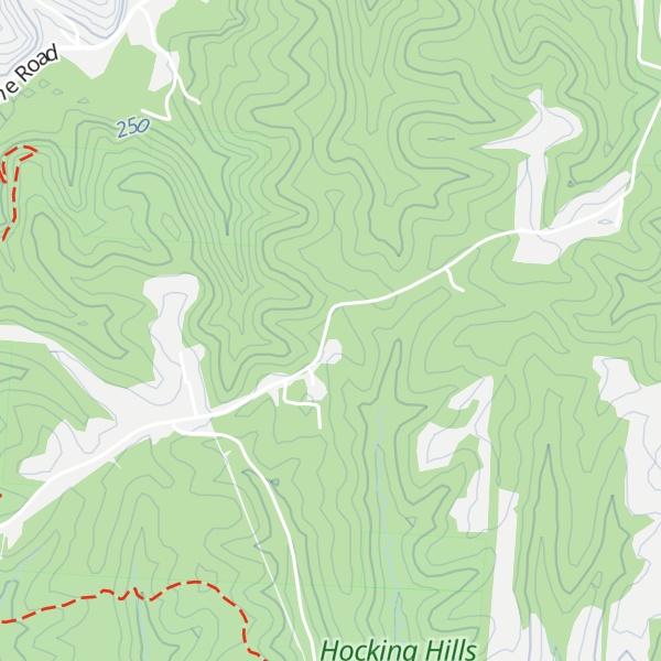 Map of Huffman Unger Ridge