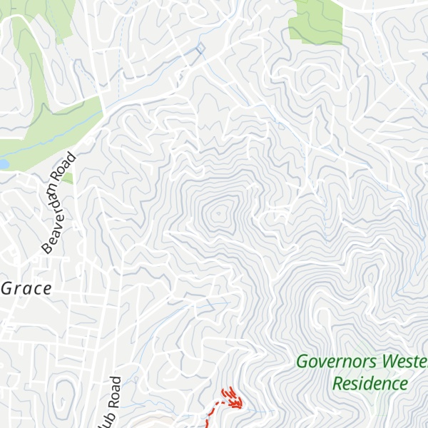 Map of Pleasant Knob