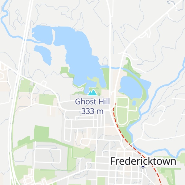 Map of Ghost Hill