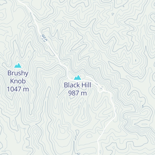 Map of Black Hill