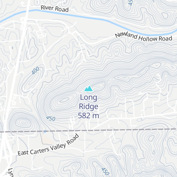 Map of Long Ridge