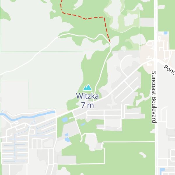 Map of Witzka