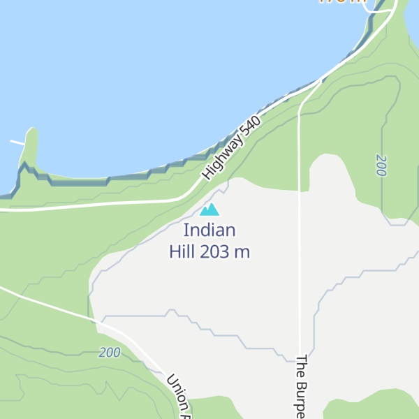 Map of Indian Hill