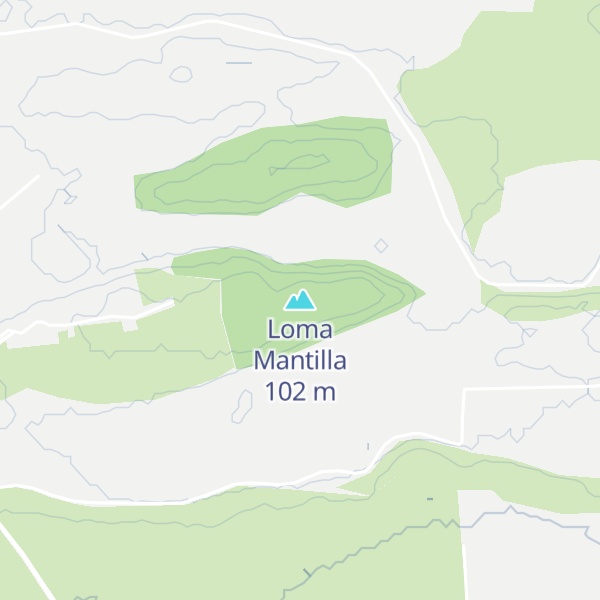 Map of Loma Mantilla
