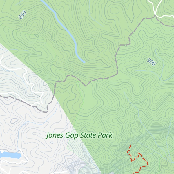 Map of Standingstone Mountain