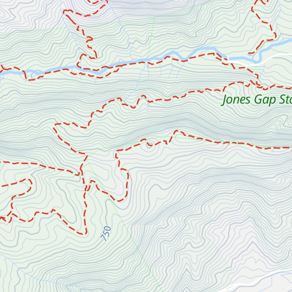 Map of Little Pinnacle Mountain