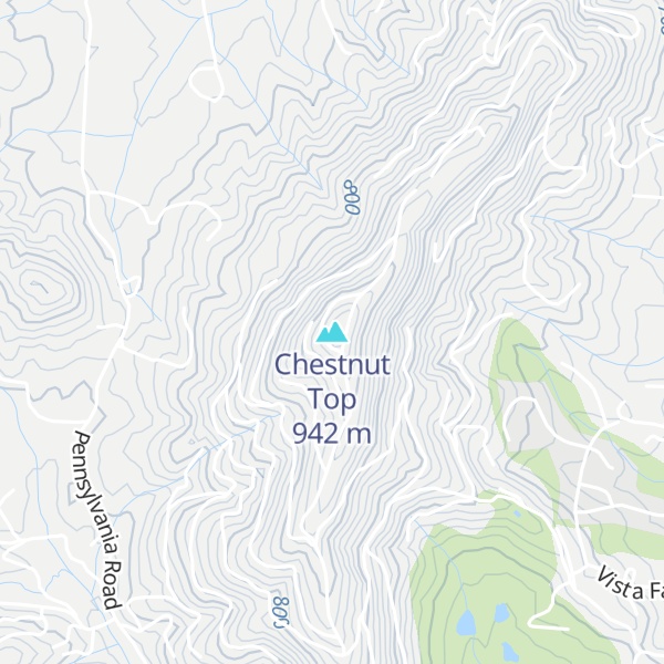 Map of Chestnut Top