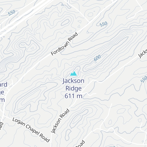 Map of Jackson Ridge