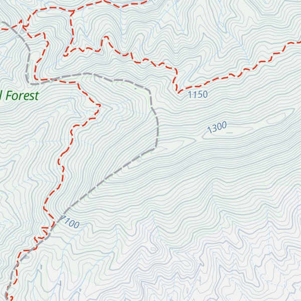 Map of Flint Mountain