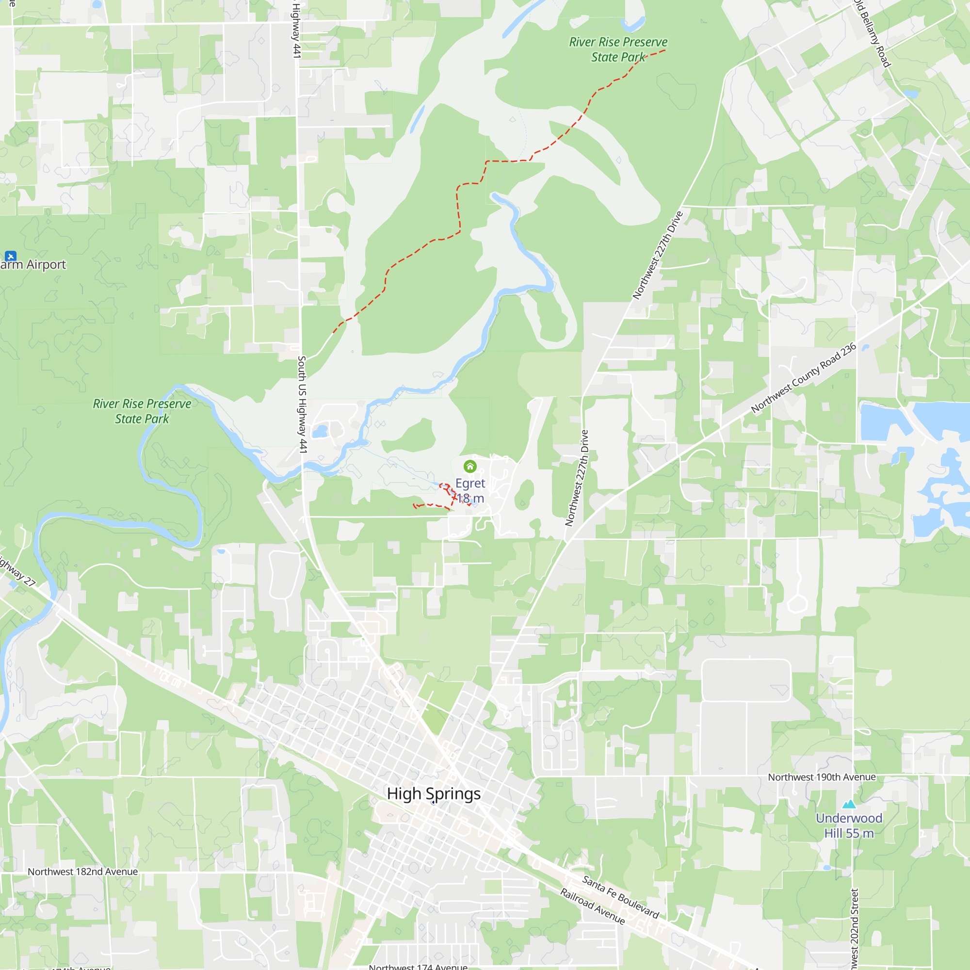 Osceola map